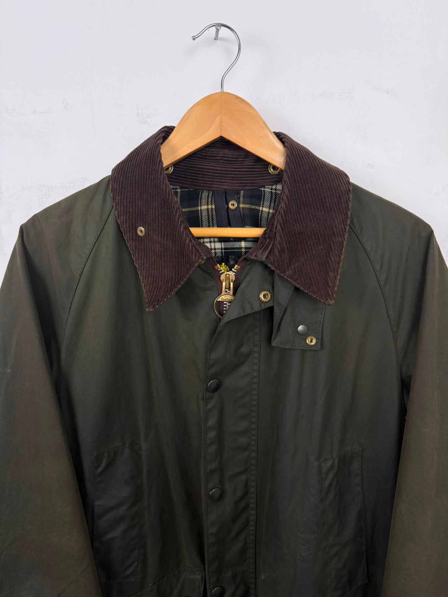 Barbour Bedale A100 Vintage – Wax Jacket Olive C40 / 102 cm