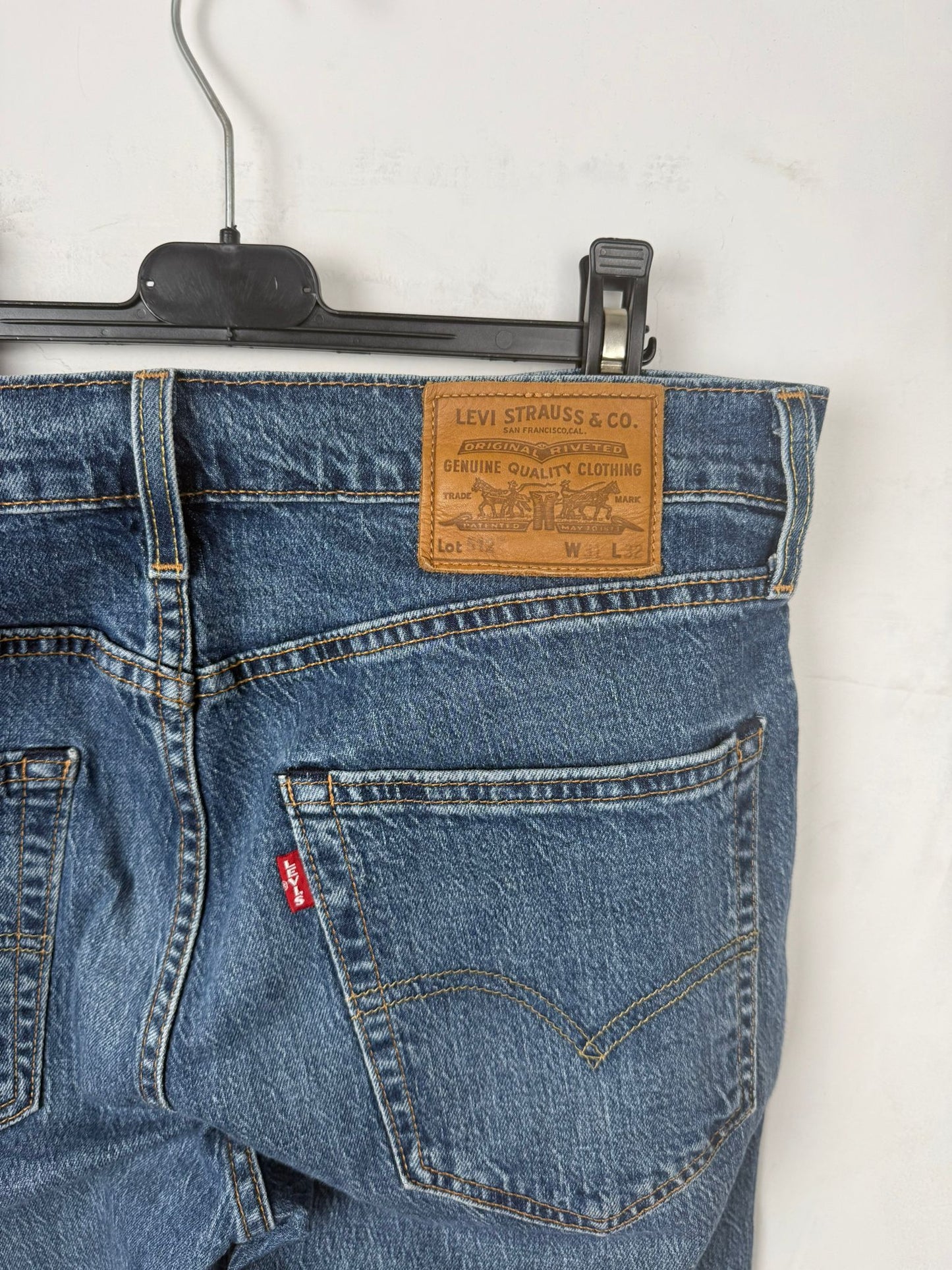 Levi’s 512 Slim Taper Jeans Blu Vintage – W31 L32