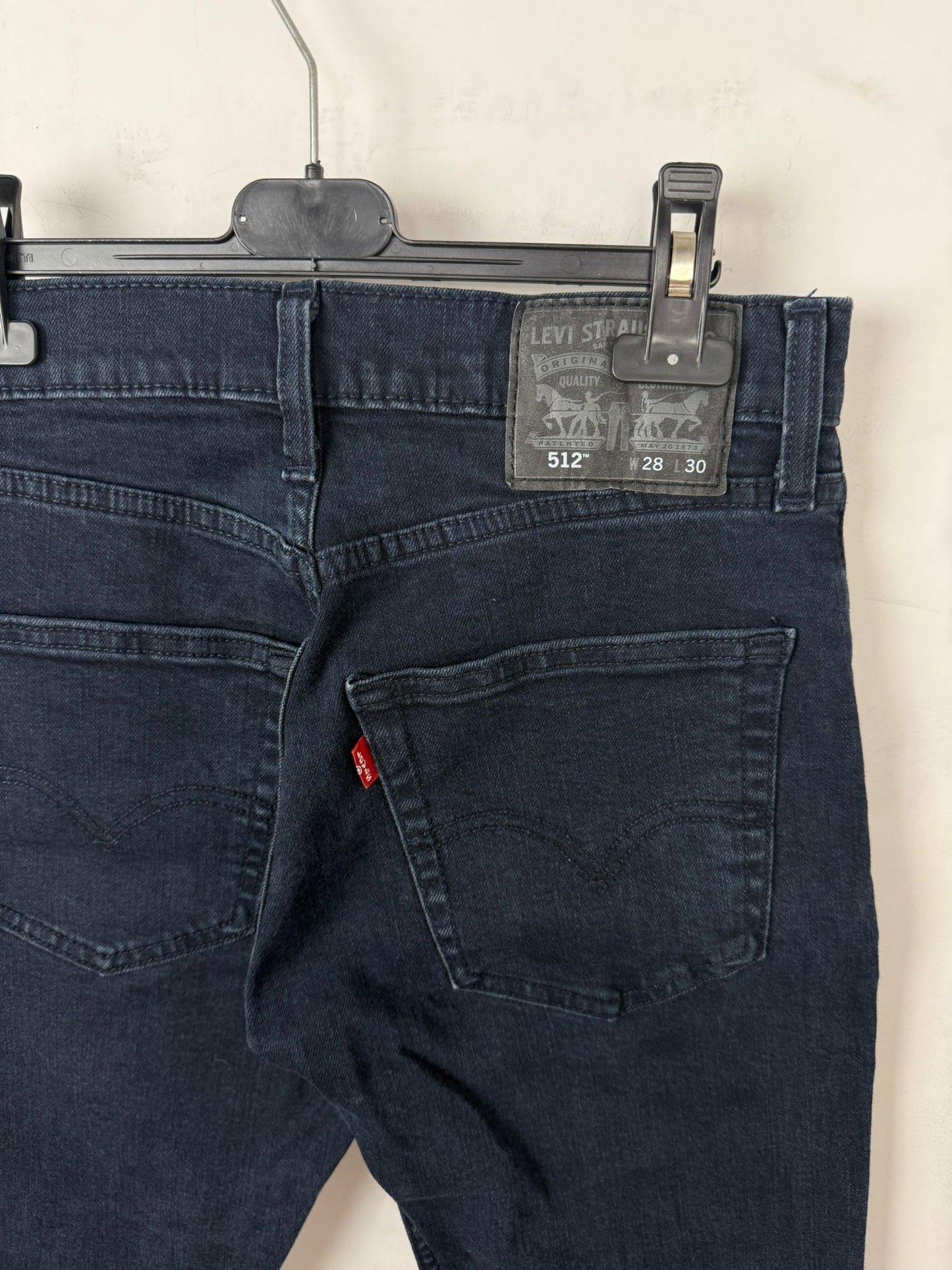 Levi’s 512 Jeans Uomo Blu Scuro – W28 L30 / IT42