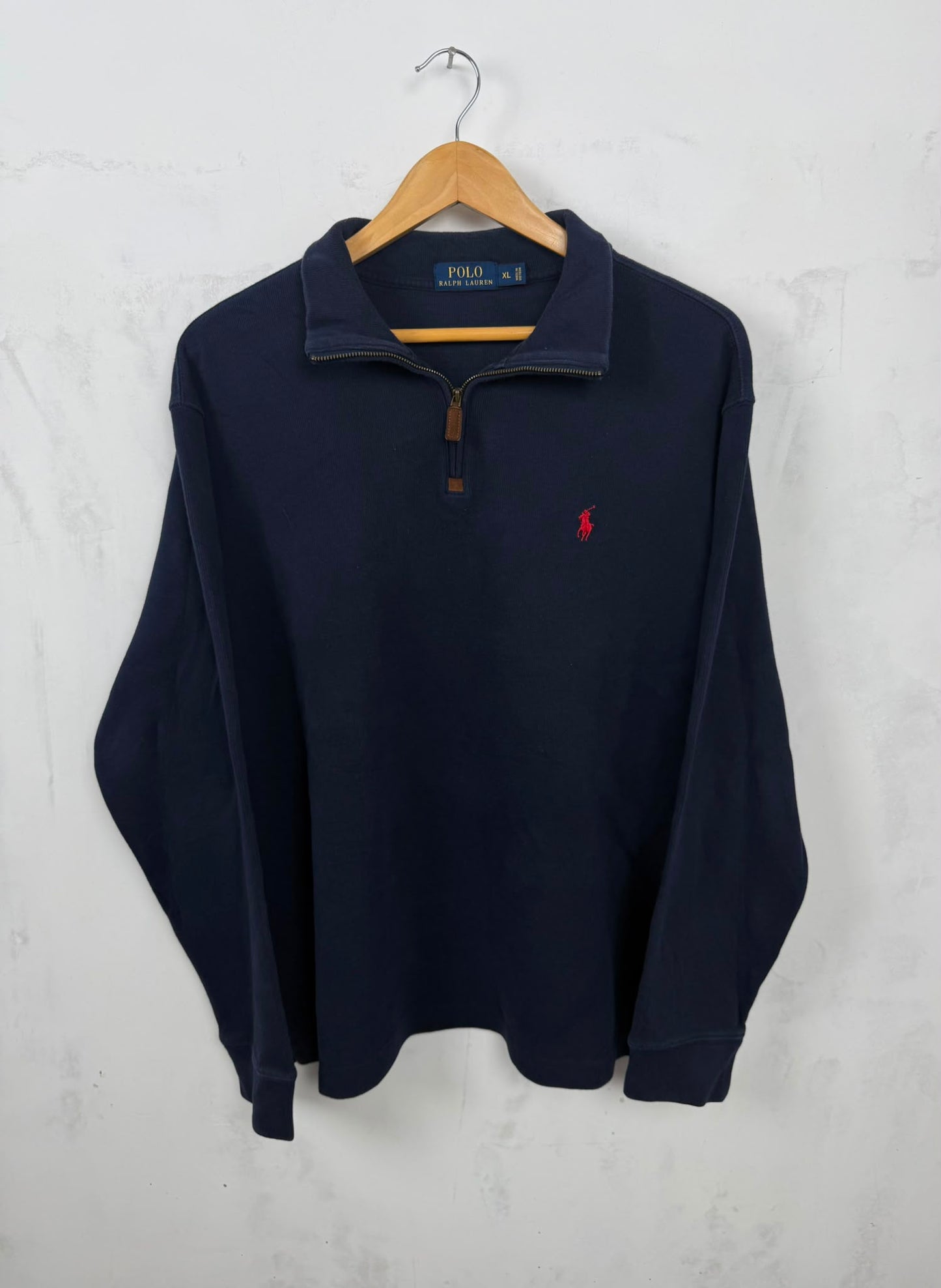 Polo Ralph Lauren Half Zip Blu Navy – Taglia XL