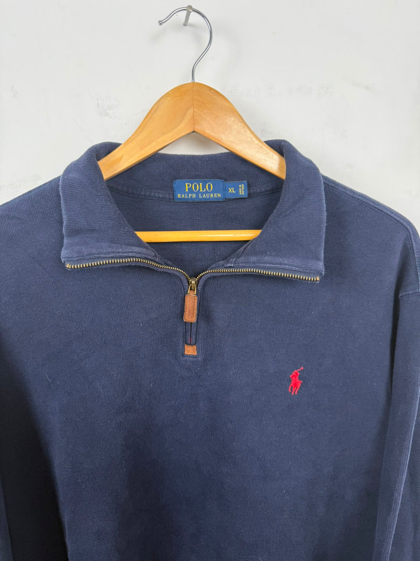 Polo Ralph Lauren Half Zip Blu Navy – Taglia XL