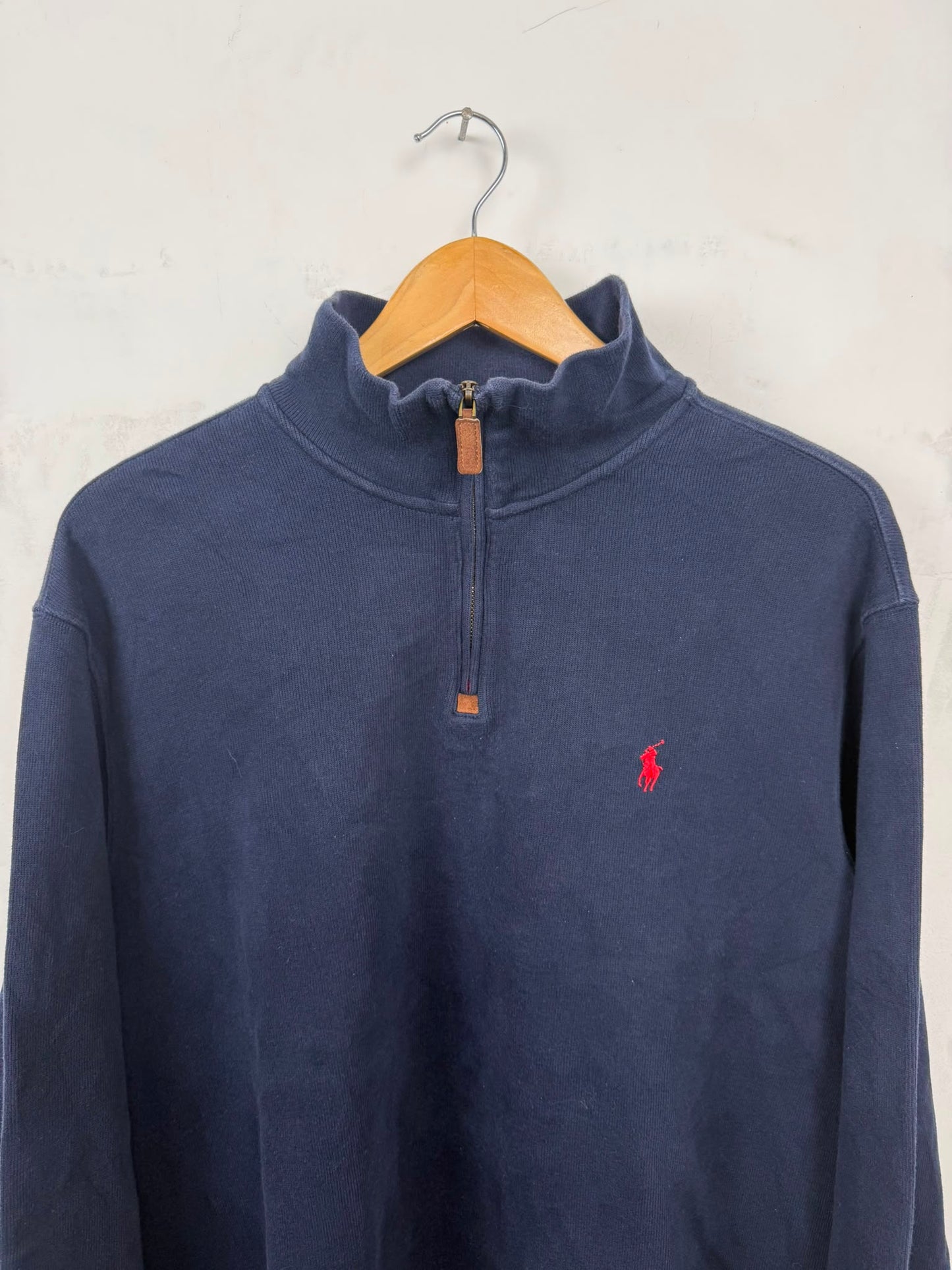Polo Ralph Lauren Half Zip Blu Navy – Taglia XL