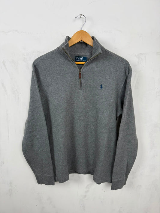 Polo Ralph Lauren Half Zip Grigio – Taglia M