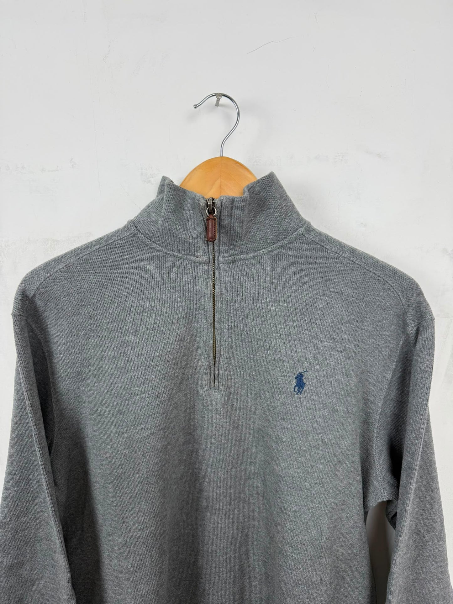 Polo Ralph Lauren Half Zip Grigio – Taglia M