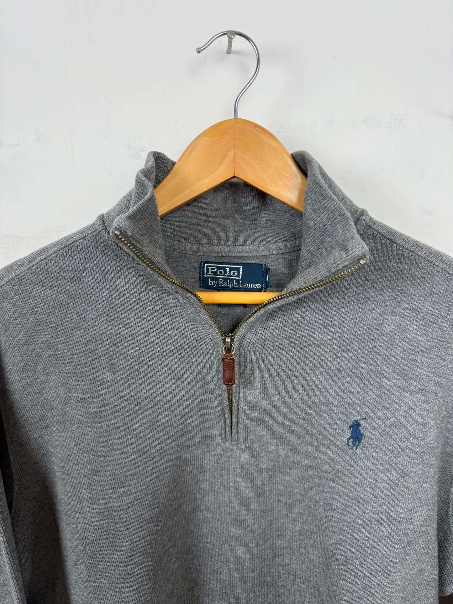 Polo Ralph Lauren Half Zip Grigio – Taglia M