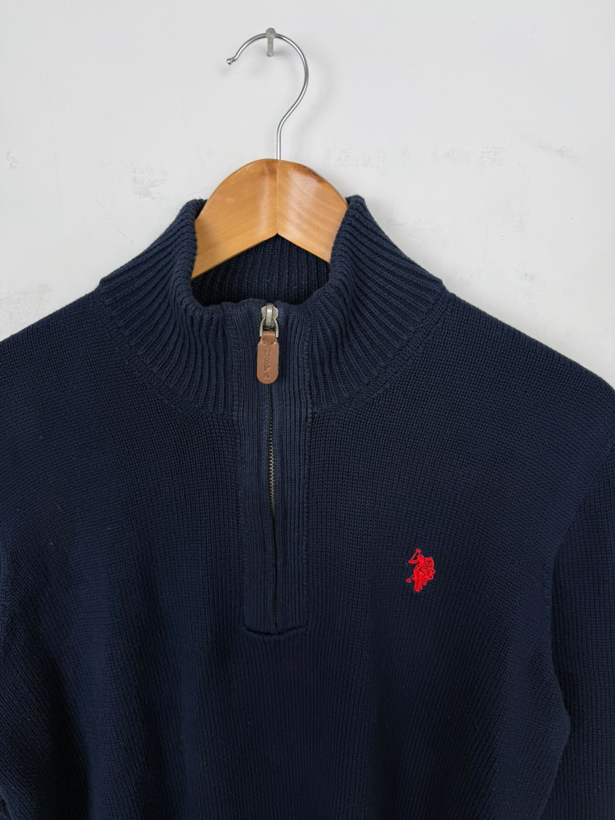 U.S. Polo Assn. Half-Zip Pullover Blu Navy – Taglia XL