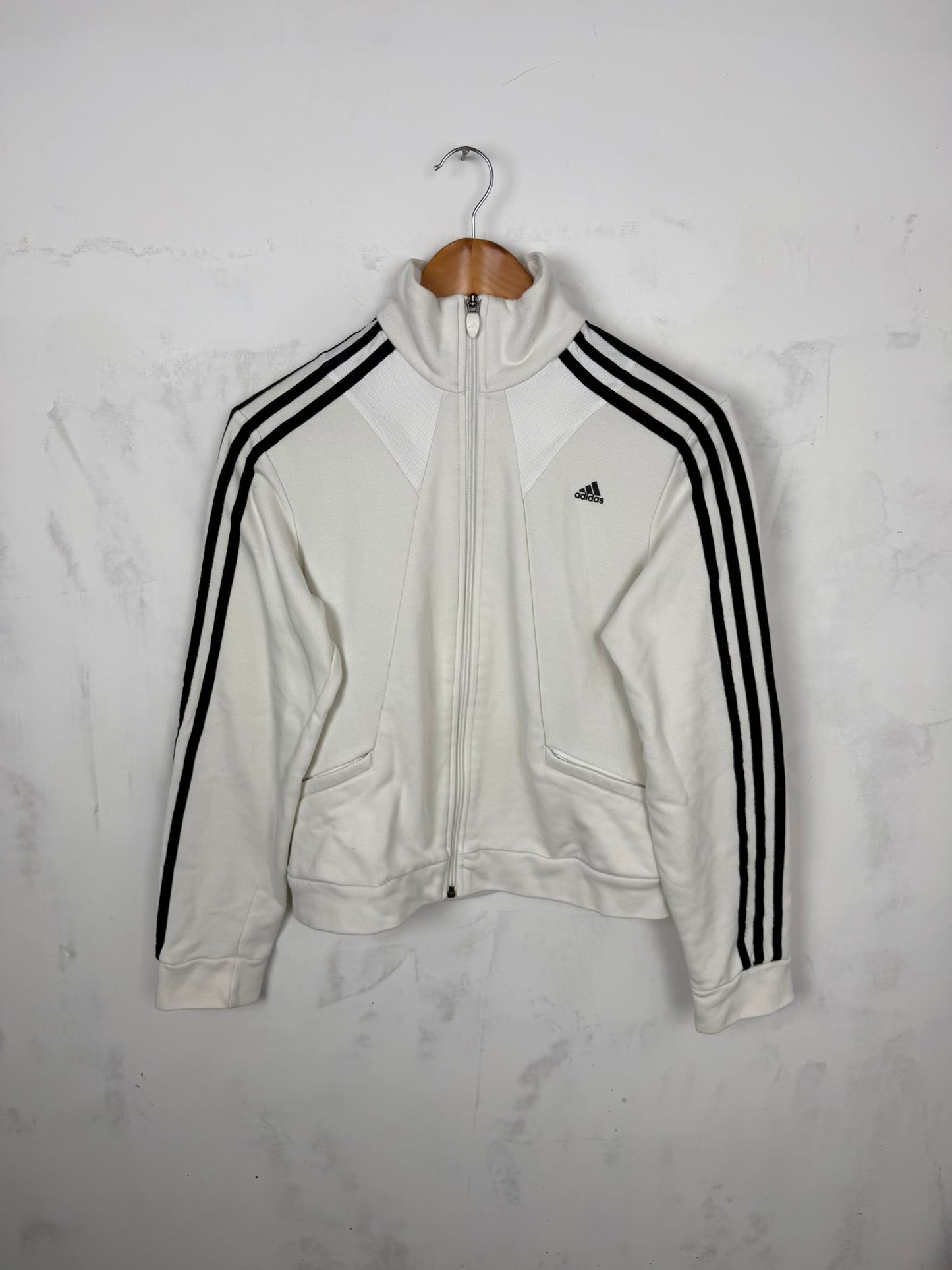 Adidas Track Jacket Vintage Bianca – Taglia M