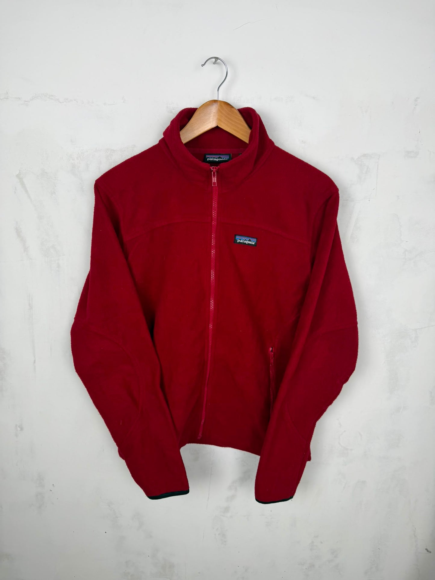Patagonia Fleece Full Zip Rosso – Taglia M