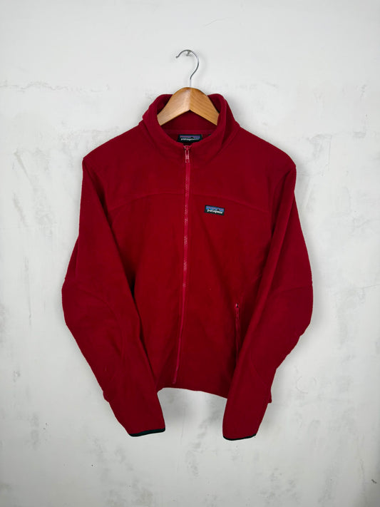 Patagonia Fleece Full Zip Rosso – Taglia M