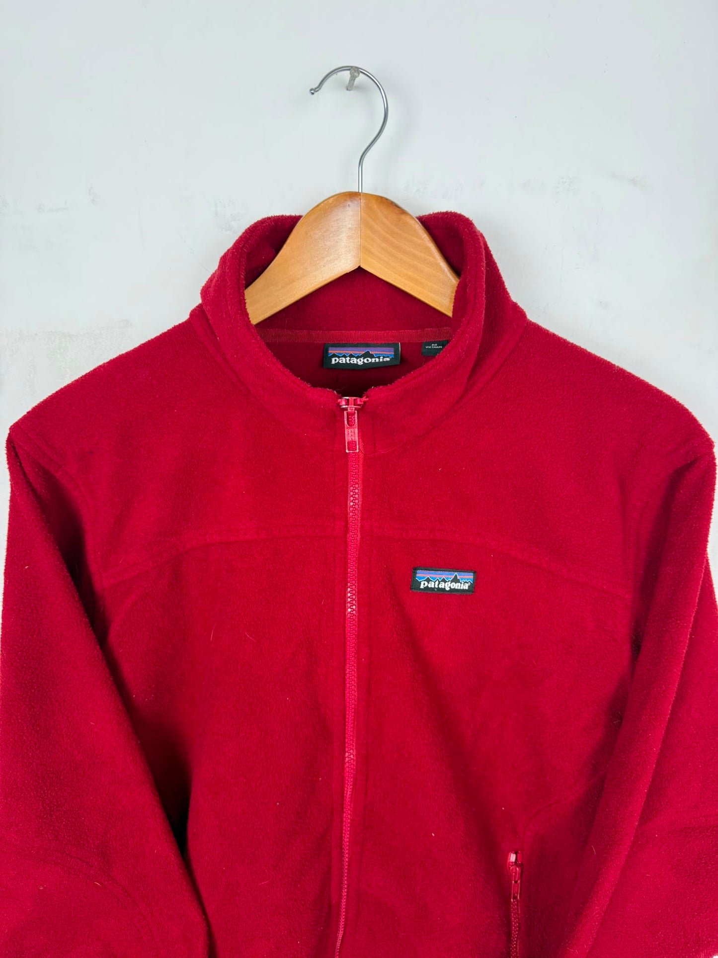 Patagonia Fleece Full Zip Rosso – Taglia M