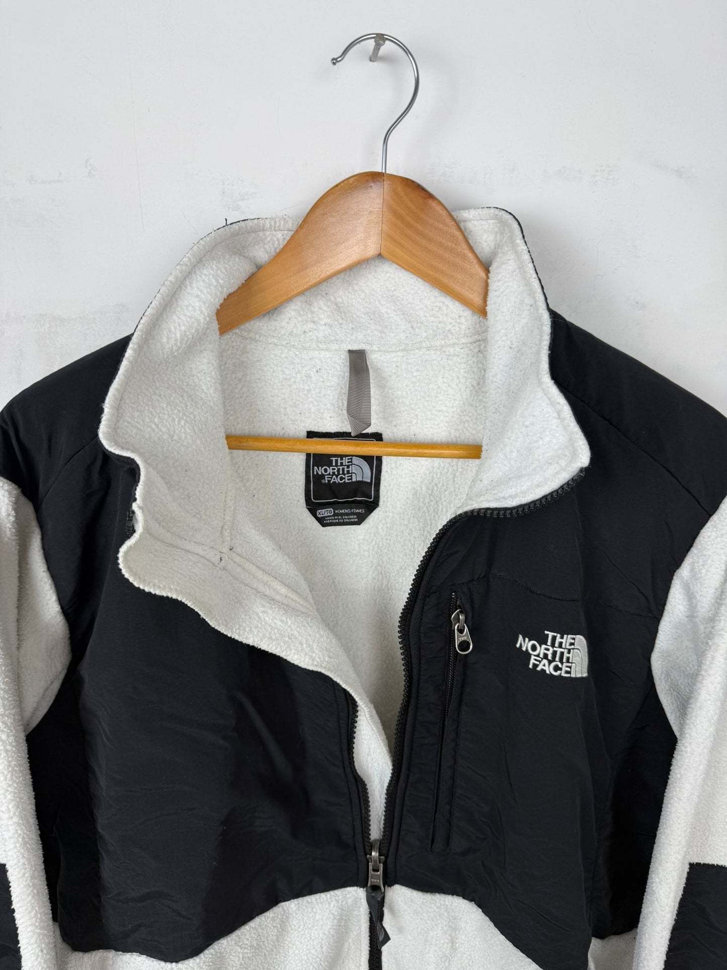 The North Face Fleece Jacket Sherpa Nera e Bianca – XL