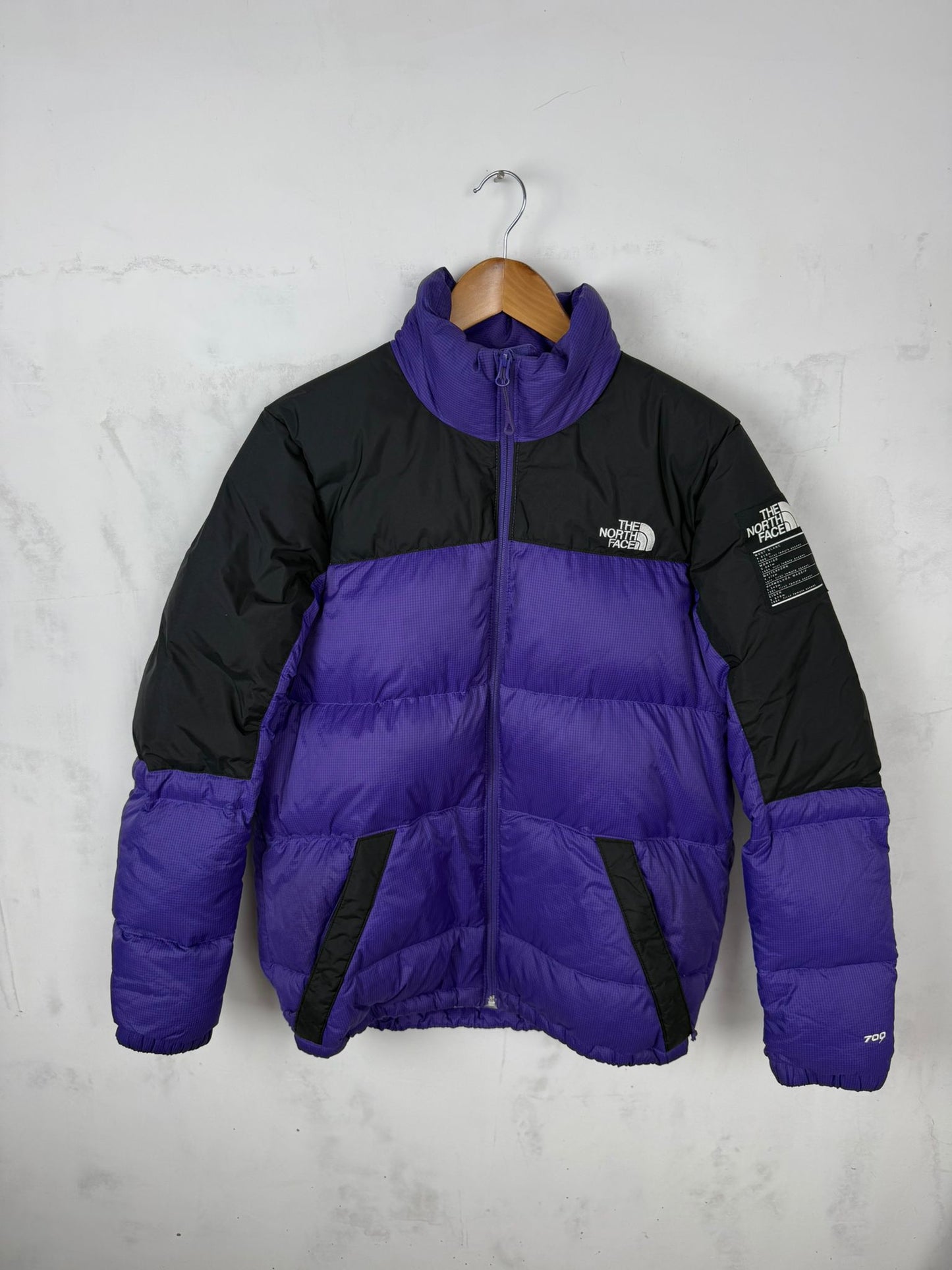 The North Face 700 Puffer Jacket Viola/Nera – L