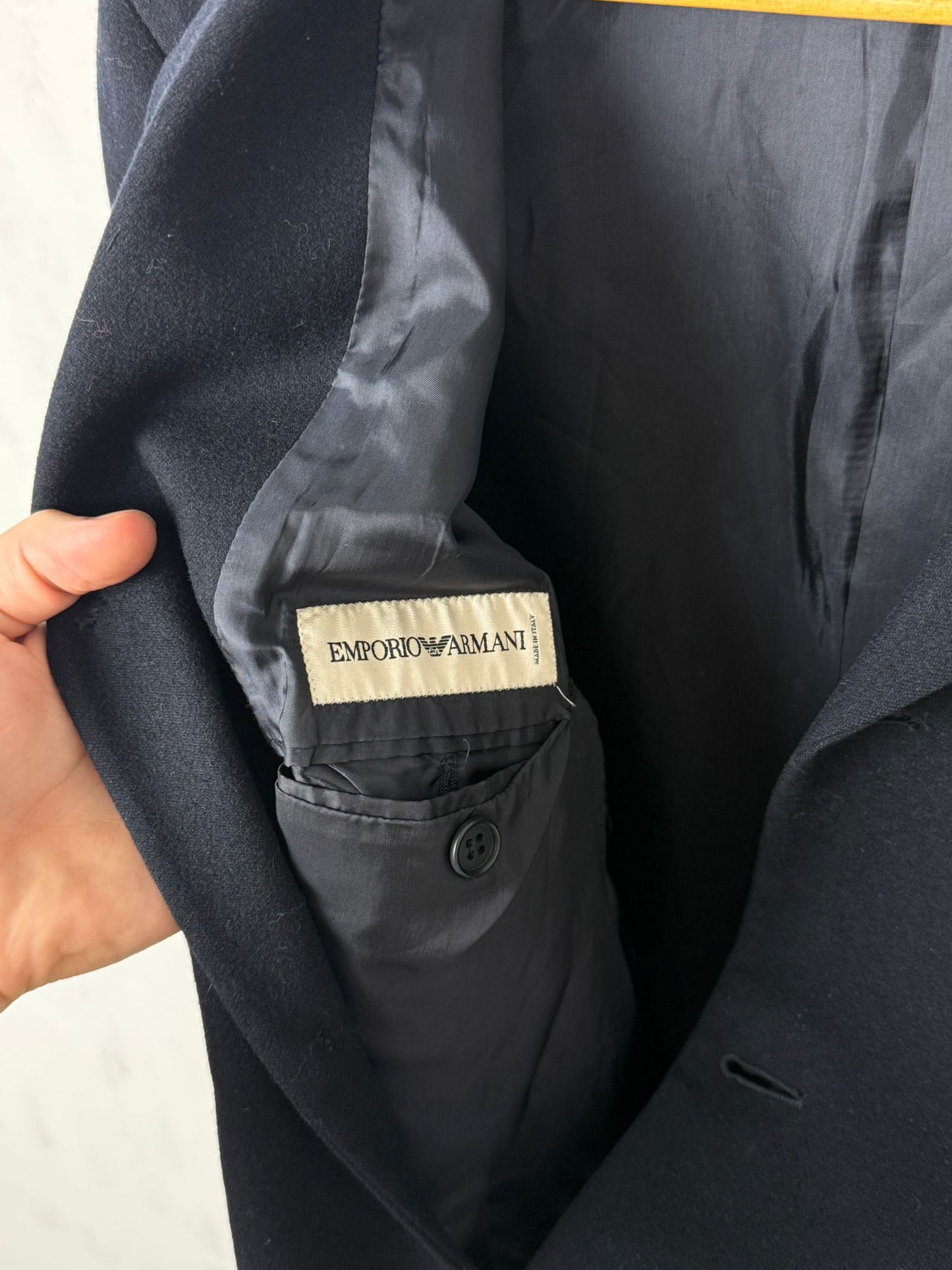 Emporio Armani Blazer Blu Scuro – 48 Uomo (L)