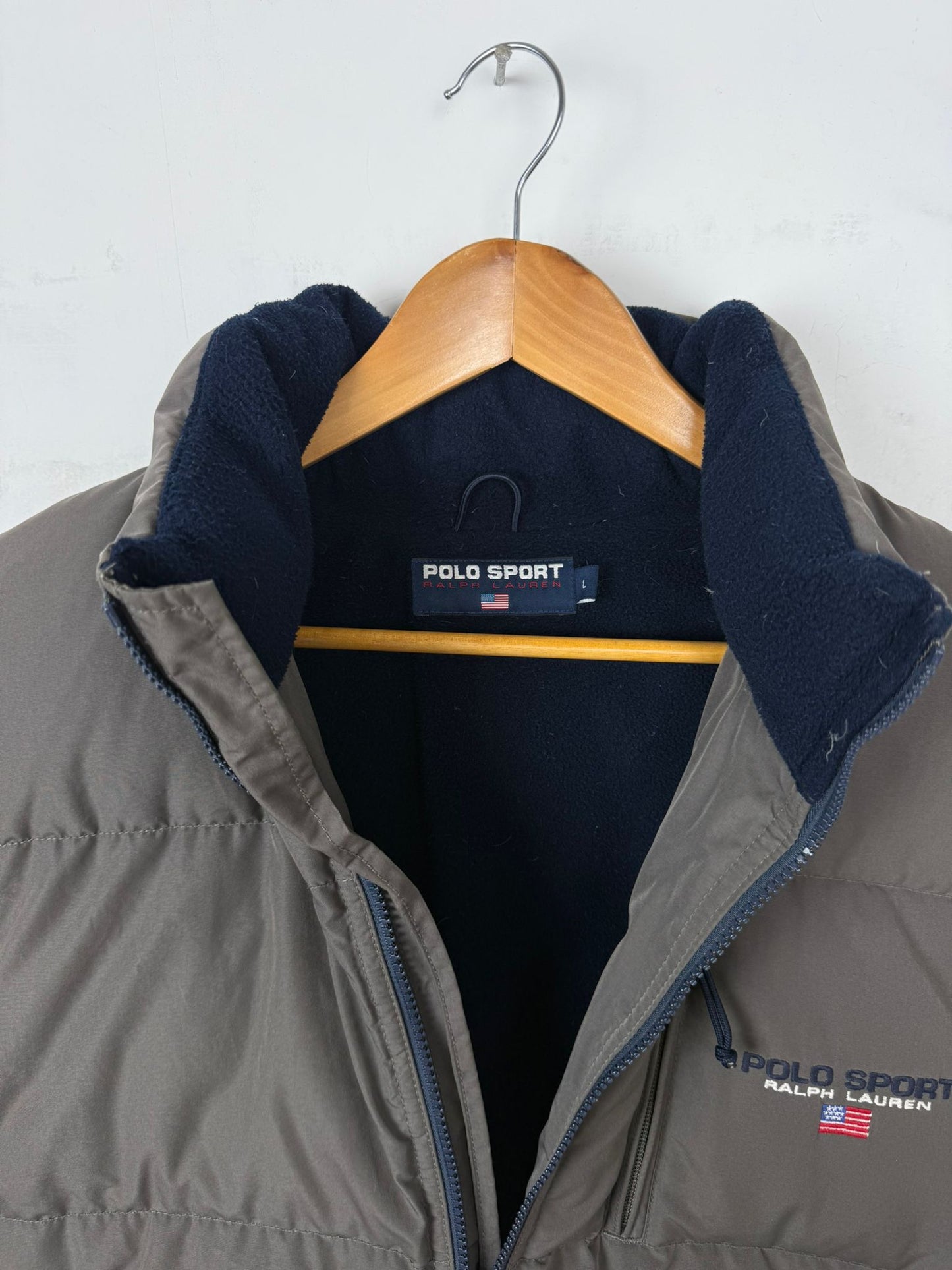 Polo Sport Ralph Lauren Puffer Vest Grigio – L