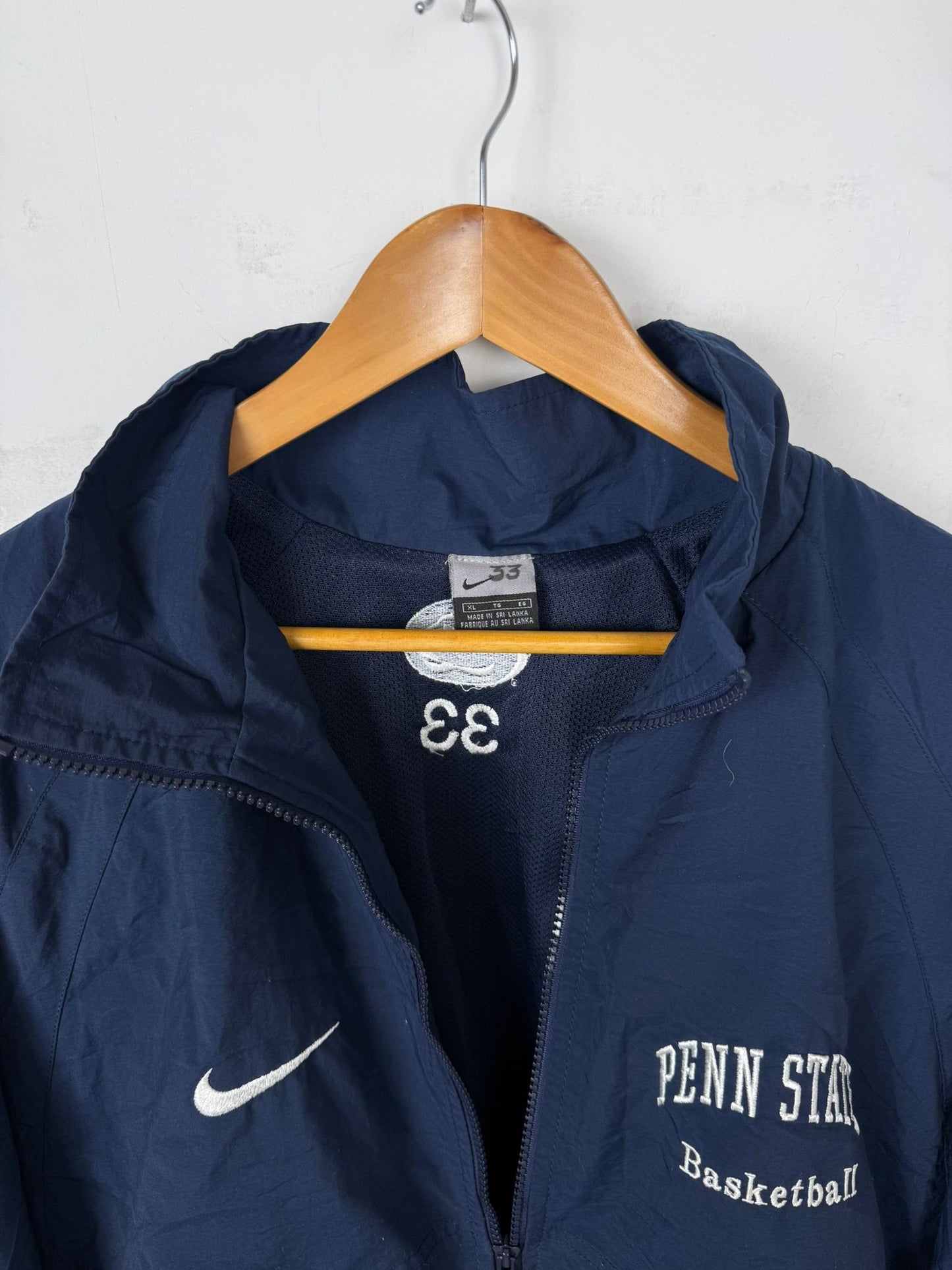 Nike Penn State Basketball Windbreaker Vintage Y2K – XL