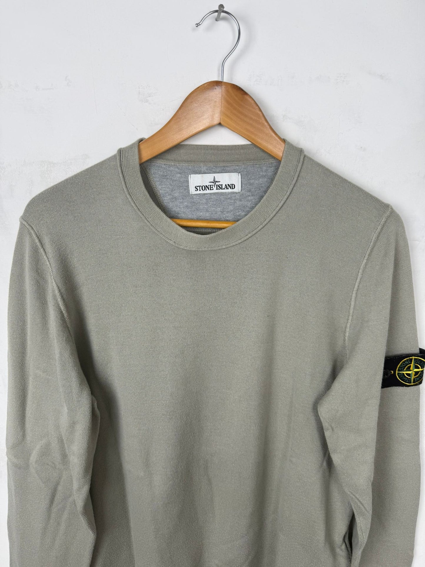 Stone Island Maglione Girocollo Grigio Verde – L