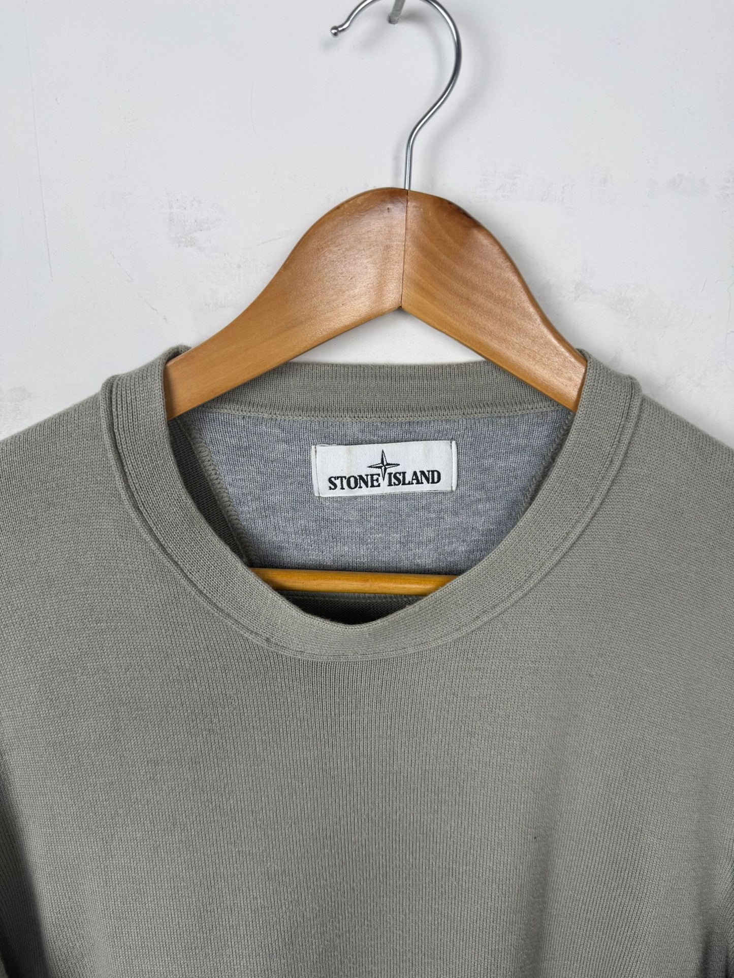 Stone Island Maglione Girocollo Grigio Verde – L