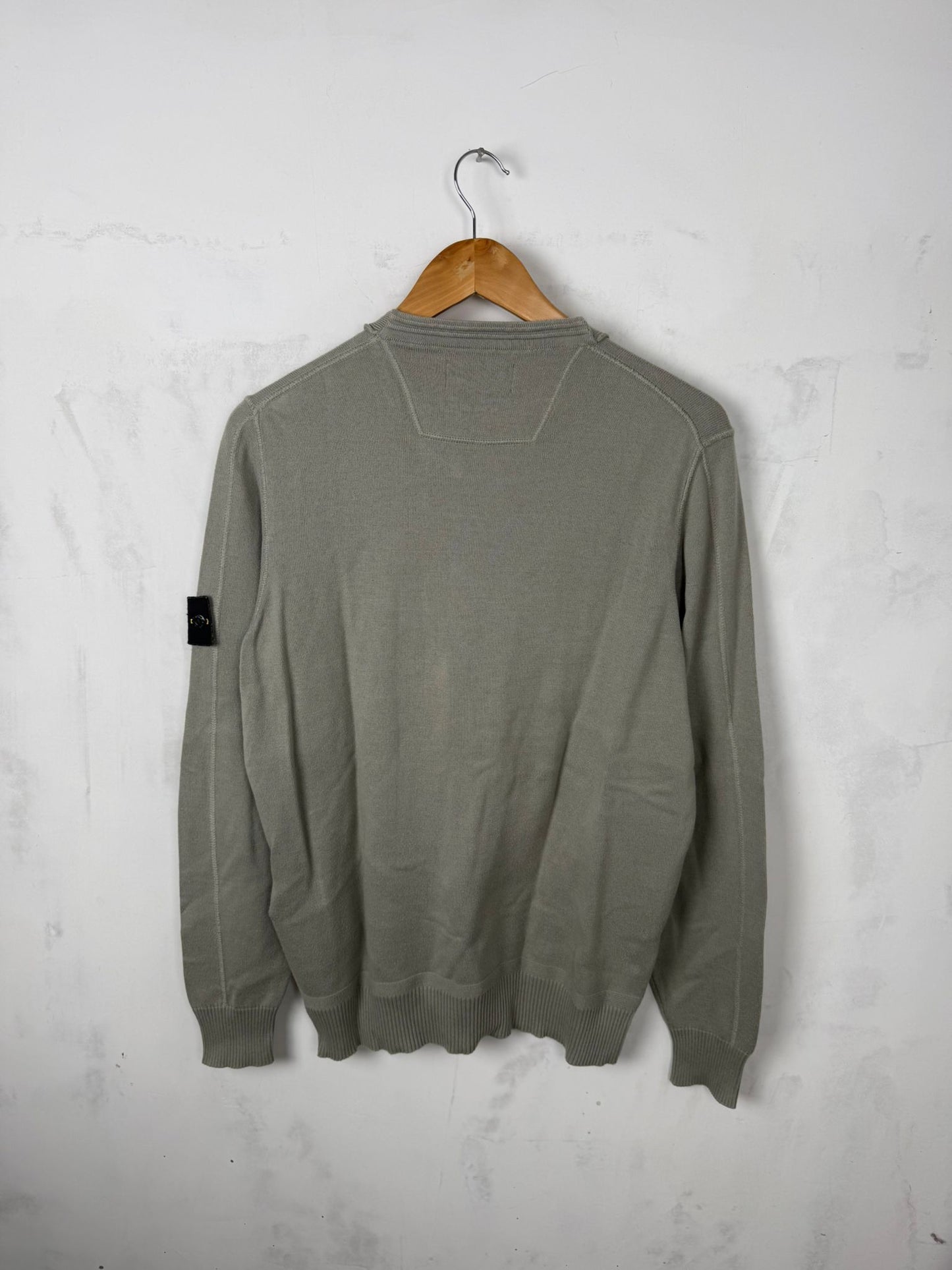 Stone Island Maglione Girocollo Grigio Verde – L