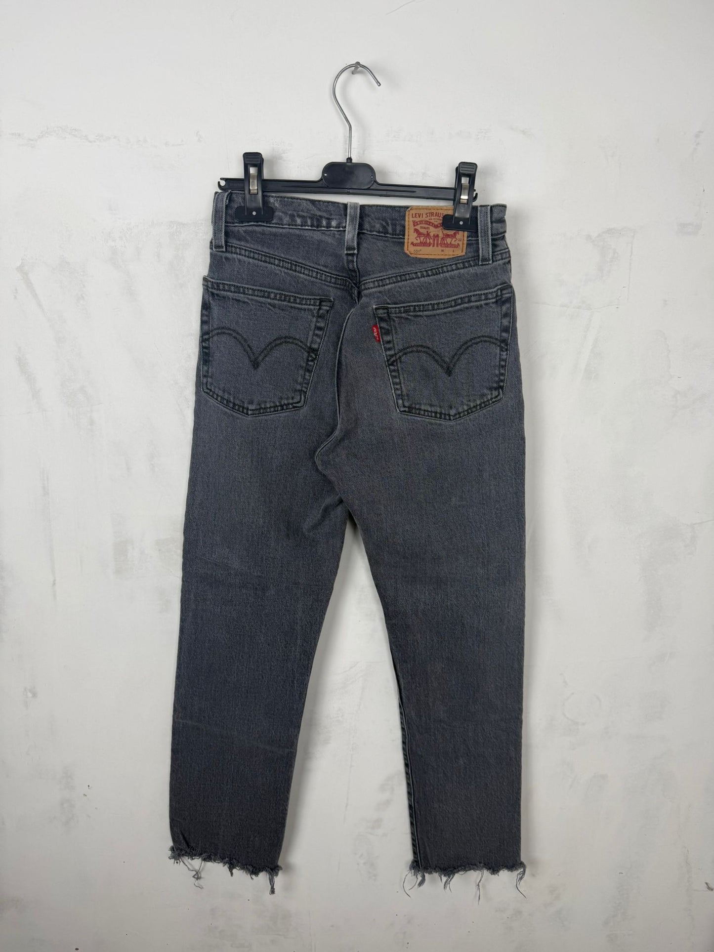 Levi’s 501 Jeans Grigio Scuro Vintage – W24 L28 / IT 38