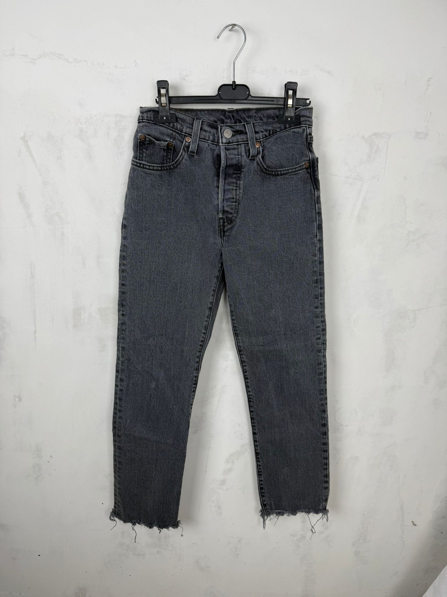 Levi’s 501 Jeans Grigio Scuro Vintage – W24 L28 / IT 38