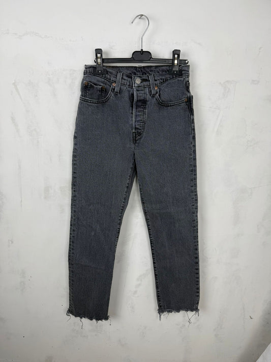 Levi’s 501 Jeans Grigio Scuro Vintage – W24 L28 / IT 38