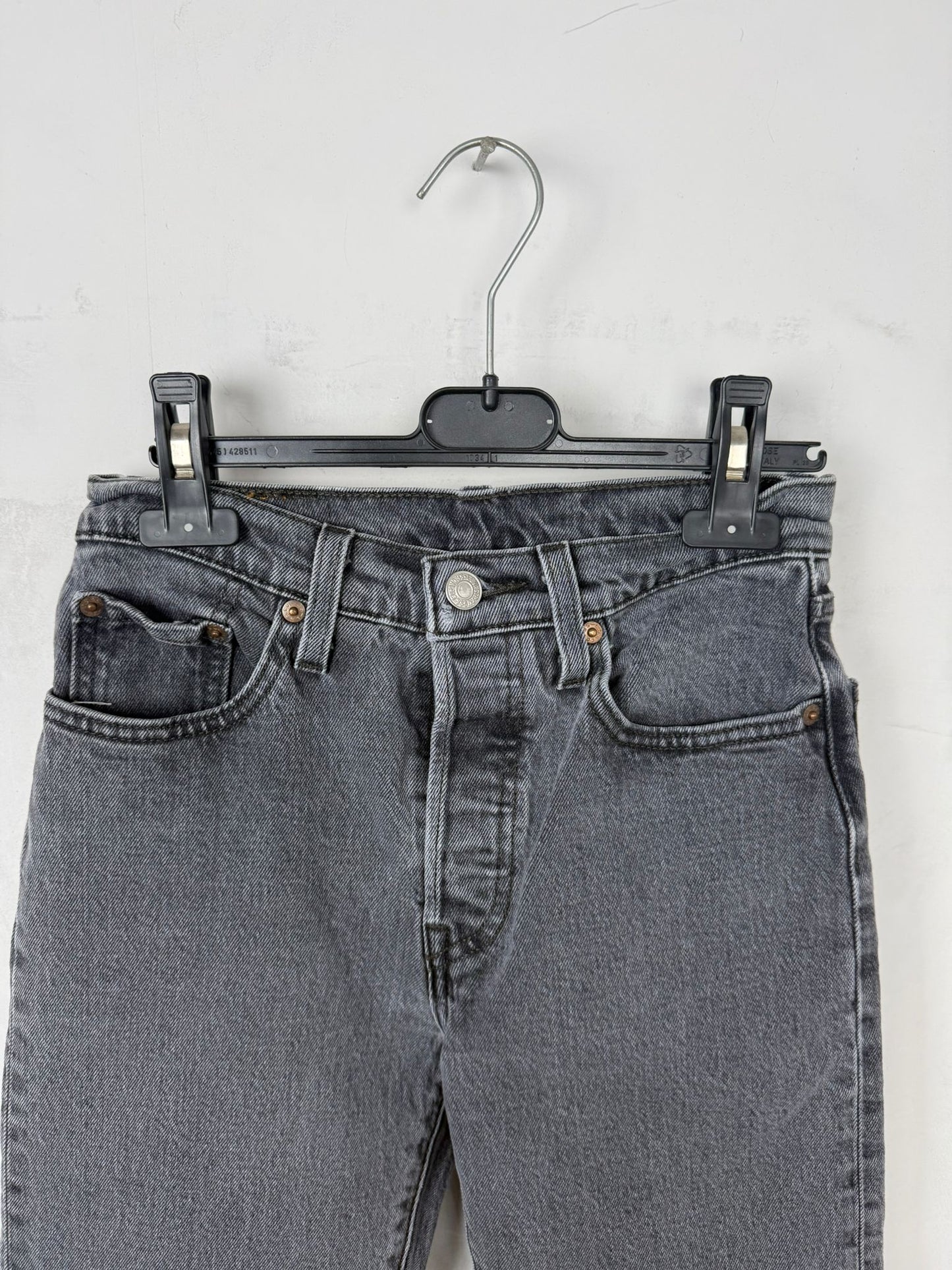 Levi’s 501 Jeans Grigio Scuro Vintage – W24 L28 / IT 38