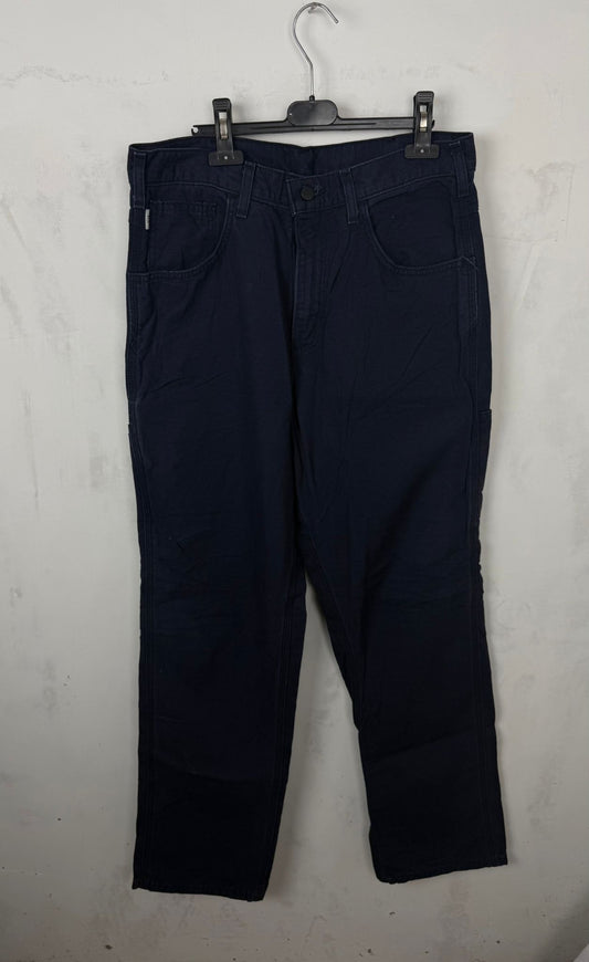 Carhartt Workwear Cargo Pants Blu Navy – W32 L34 / IT 46