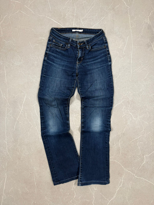 Levi’s 715 Bootcut Jeans Donna Blu – W26 L32 – Taglia Italiana IT 40