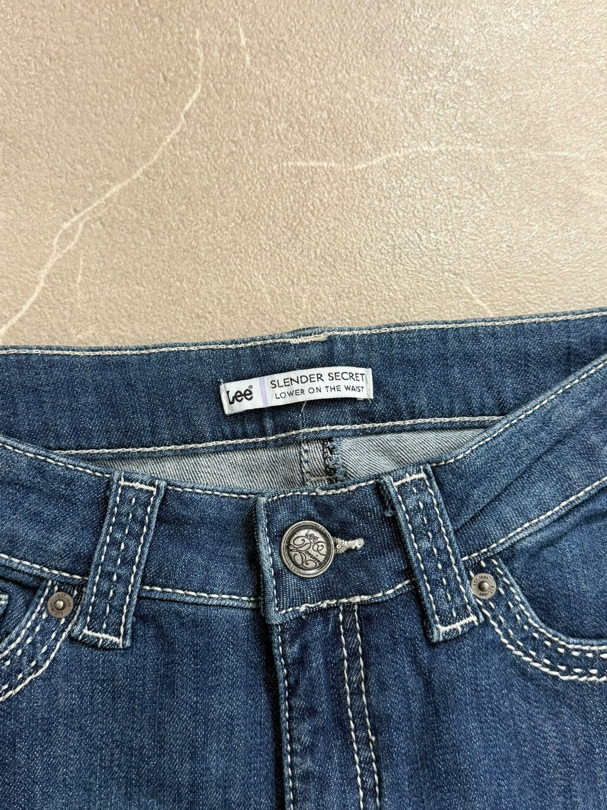 Lee Slender Secret Jeans Blu – Taglia IT42