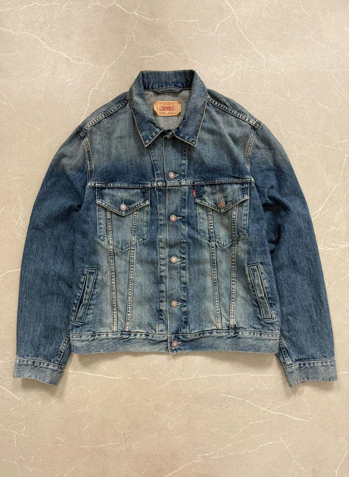 Levi’s 70550 Vintage Trucker Jacket – Denim Blu – Taglia L