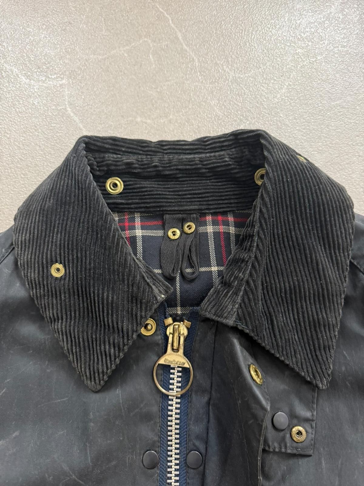 Barbour Bedale Giacca Cerata Waxed Nera – Taglia L