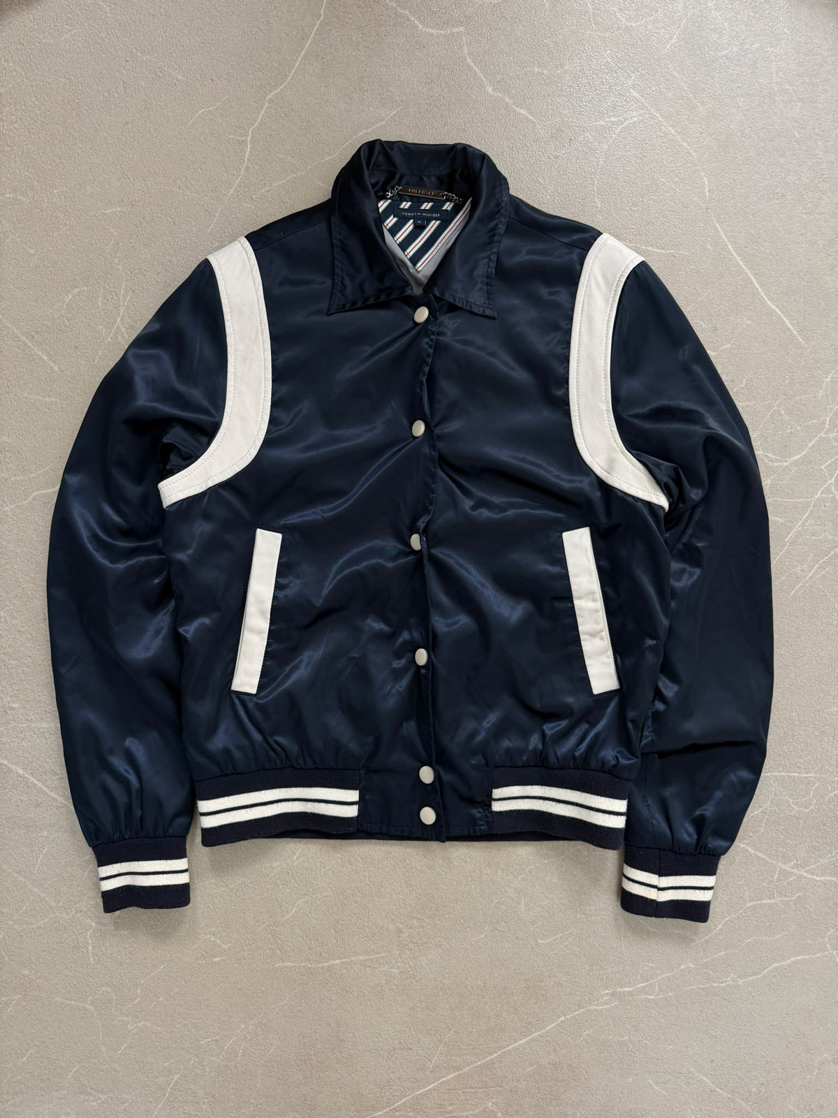Tommy Hilfiger Giacca Varsity Blu Navy – Taglia M