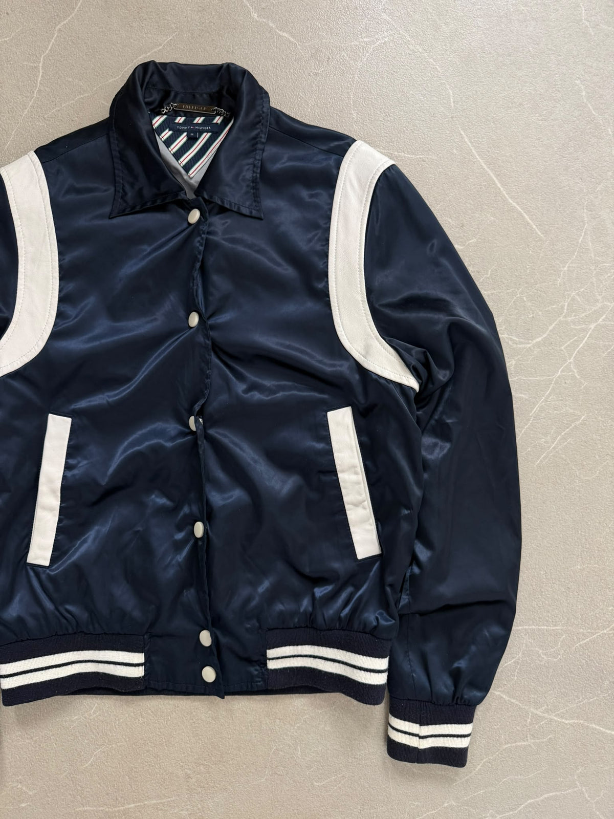 Tommy Hilfiger Giacca Varsity Blu Navy – Taglia M